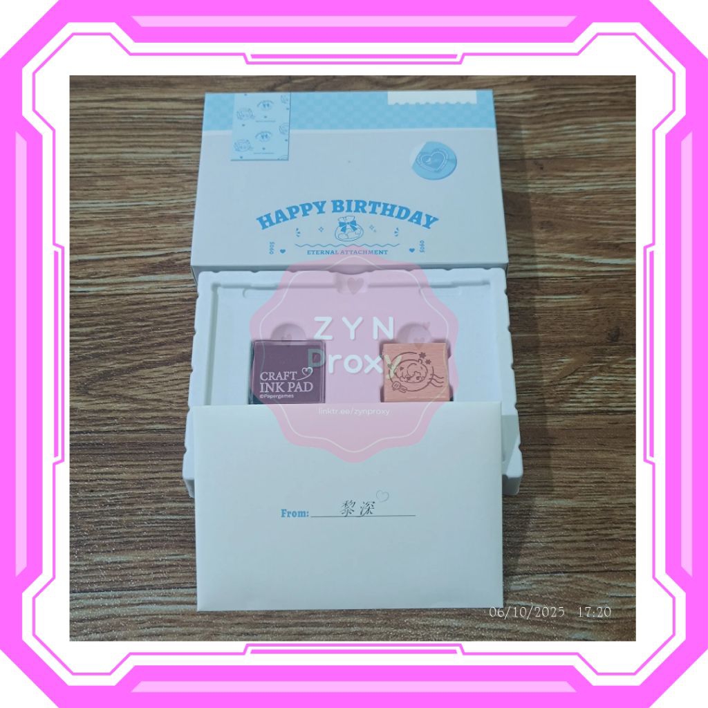 

READY STOCK LOVE AND DEEPSPACE LADS Zayne 2024 Birthday Postcard Set.