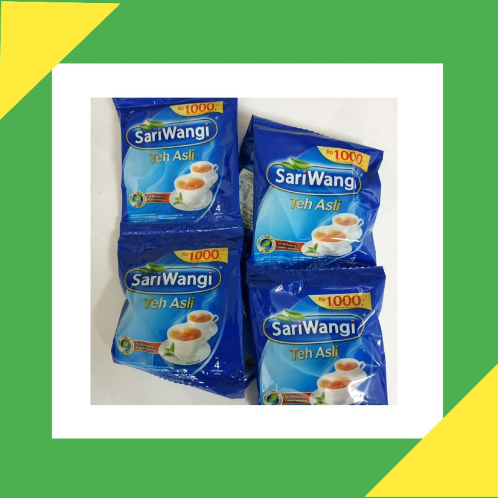 

sariwangi teh celup sari wangi renceng | isi 6 sachet