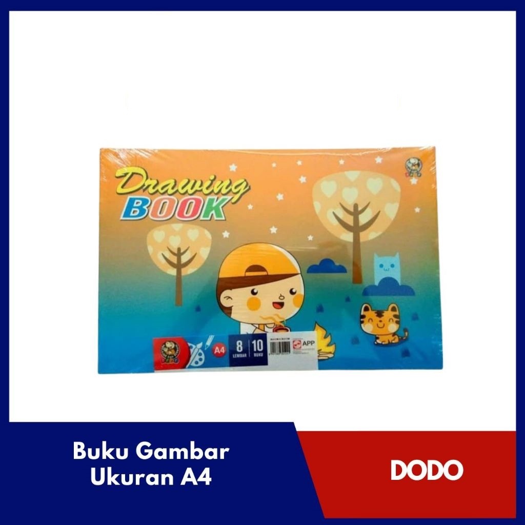 

[1PACK] BUKU GAMBAR DODO A4 \ DRAWING BOOK DODO A4
