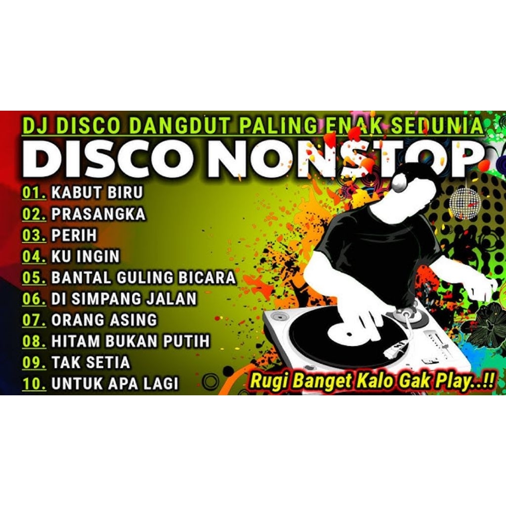 KASET CD LAGU DJ DISCO DANGDUT - KASET CD MOBIL LAGU DISCO NONSTOP - KASET LAGU DJ SLOW - LAGU DISCO