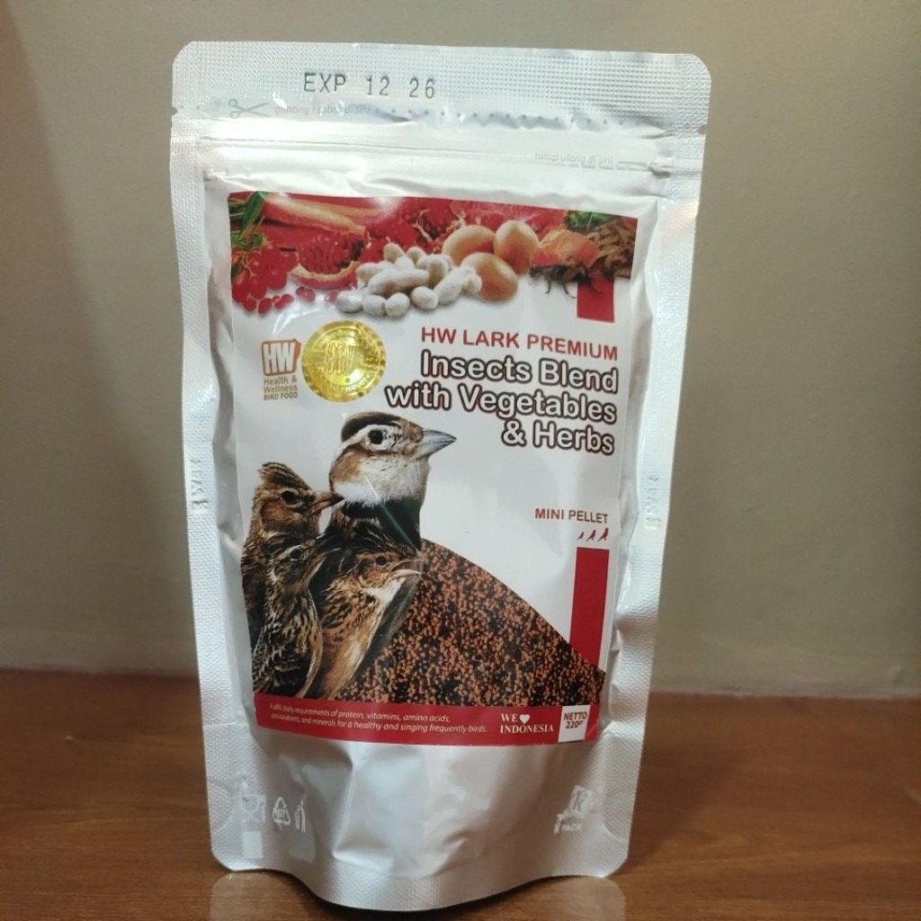 PAKAN BURUNG BRANJANGAN VOER HW LARK PREMIUM