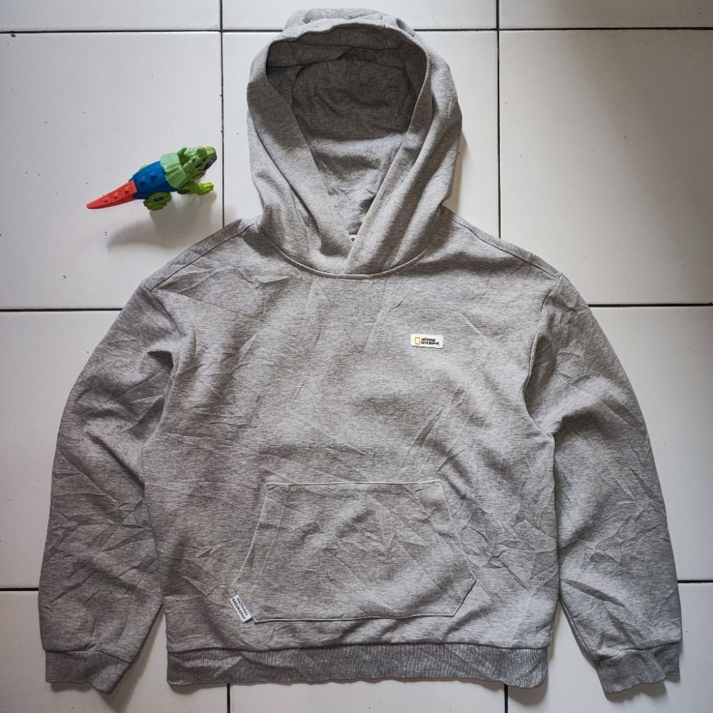 Jaket Hoodie Anak National Geographic Original 100% Anak Second Preloved Branded Hiking Camping Kema