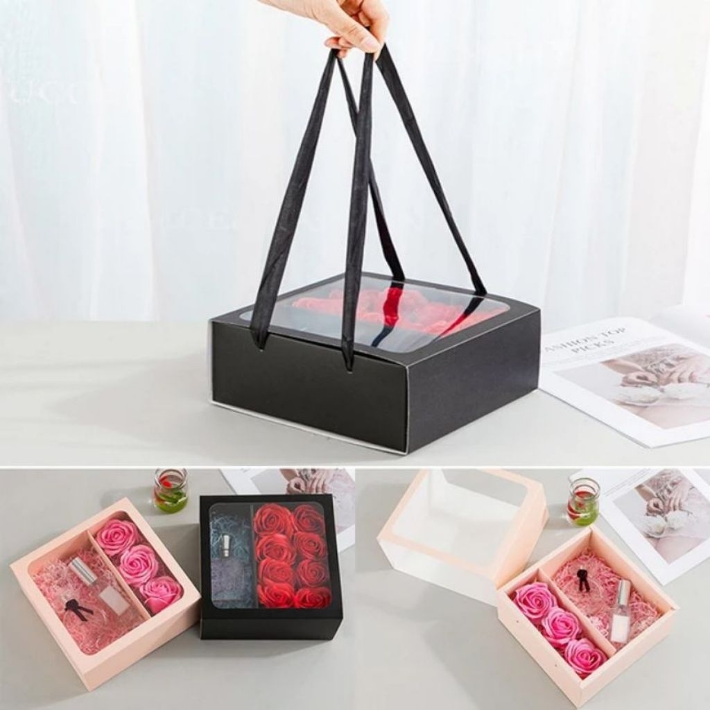 

Kotak Hadiah Bunga Eksklusif – Flower Box / Hampers / Kado Elegan