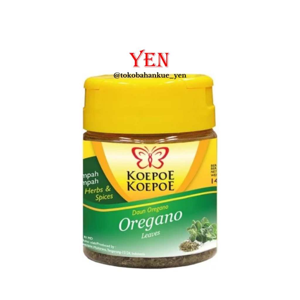 

Koepoe Koepoe Daun Oregano Leaves / Daun Oregano Kering 14gr