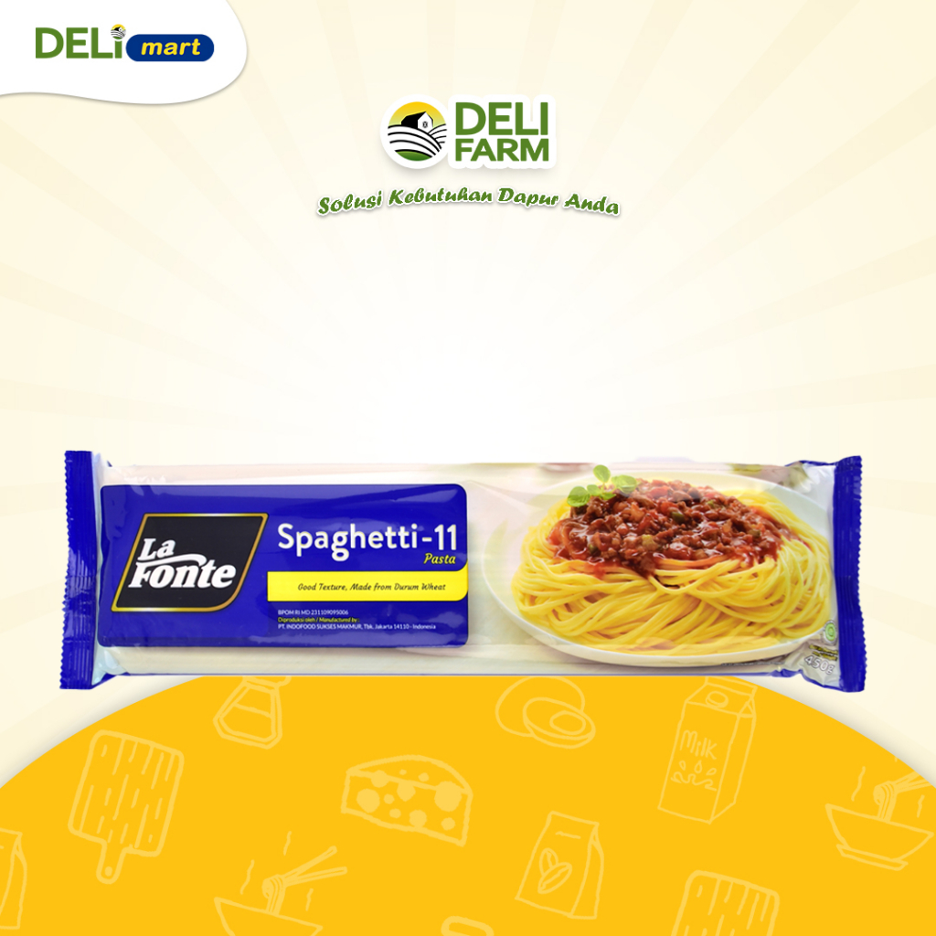 

Deli Mart [Khusus INSTAN Medan] Spaghetti LaFonte by Deli Farm
