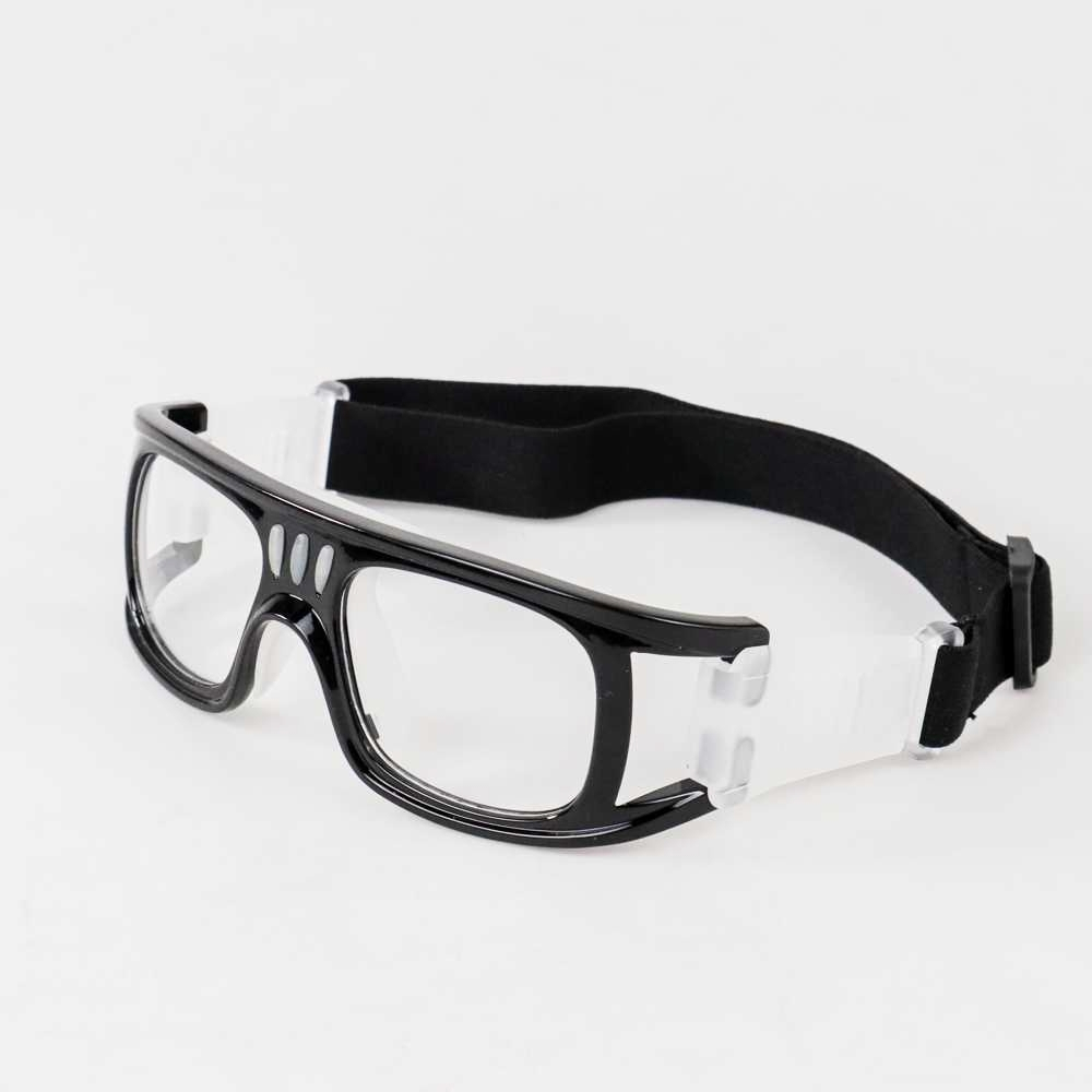 Kacamata Olahraga Sport Pria Wanita Basket Futsal Voli Sepakbola Tenis Frame Glasses Safety Headband