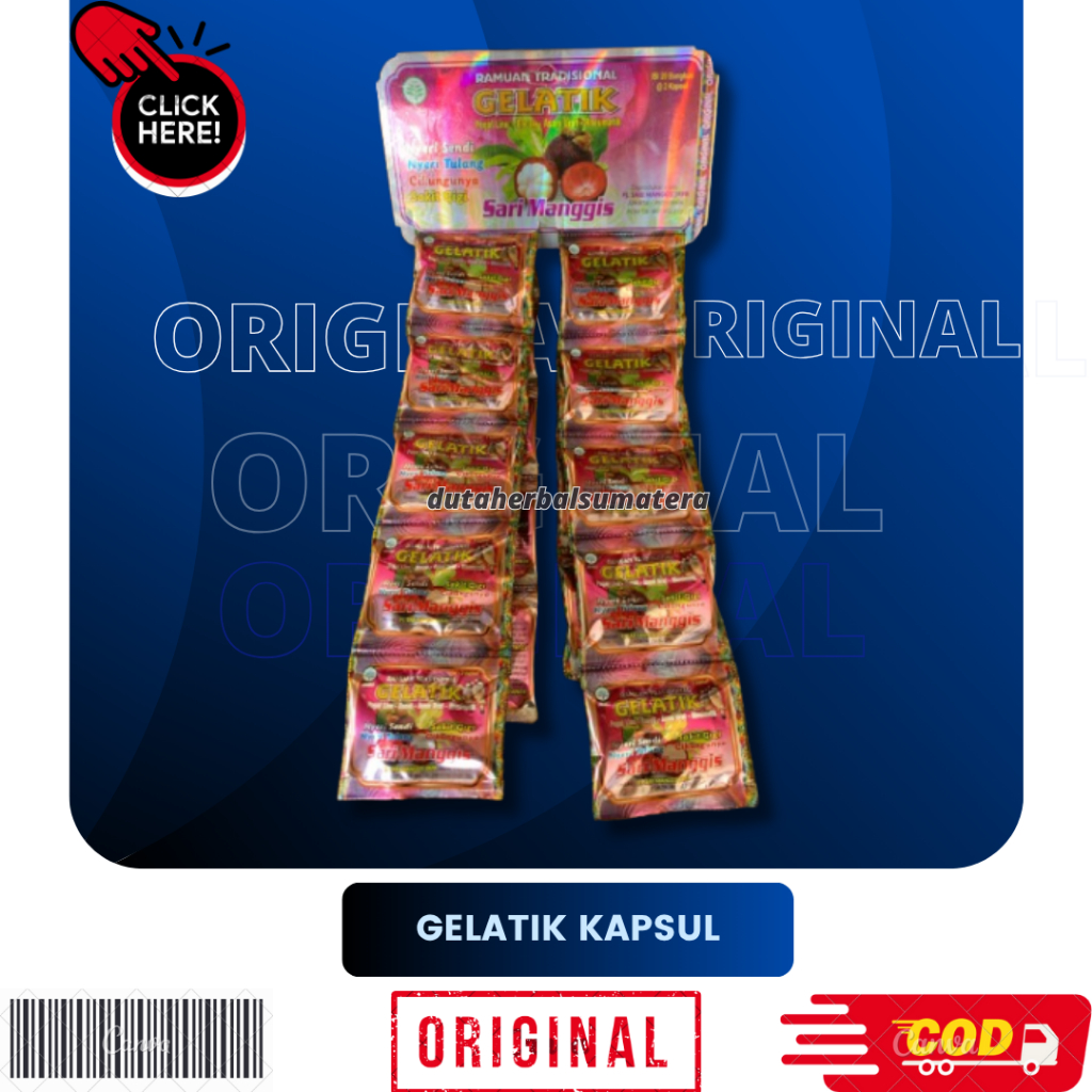 Gelatik Kapsul Original Sari Manggis