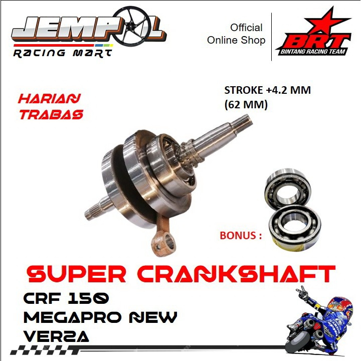 BRT Super Kruk As Stroke up CRF 150 New Megapro Verza