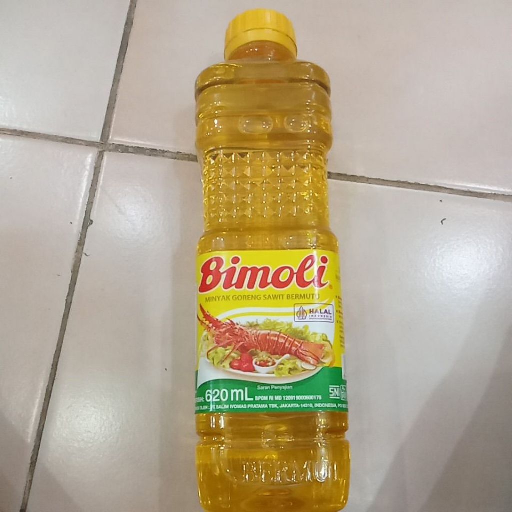 

MINYAK GORENG BIMOLI 620 ML KEMASAN BTL