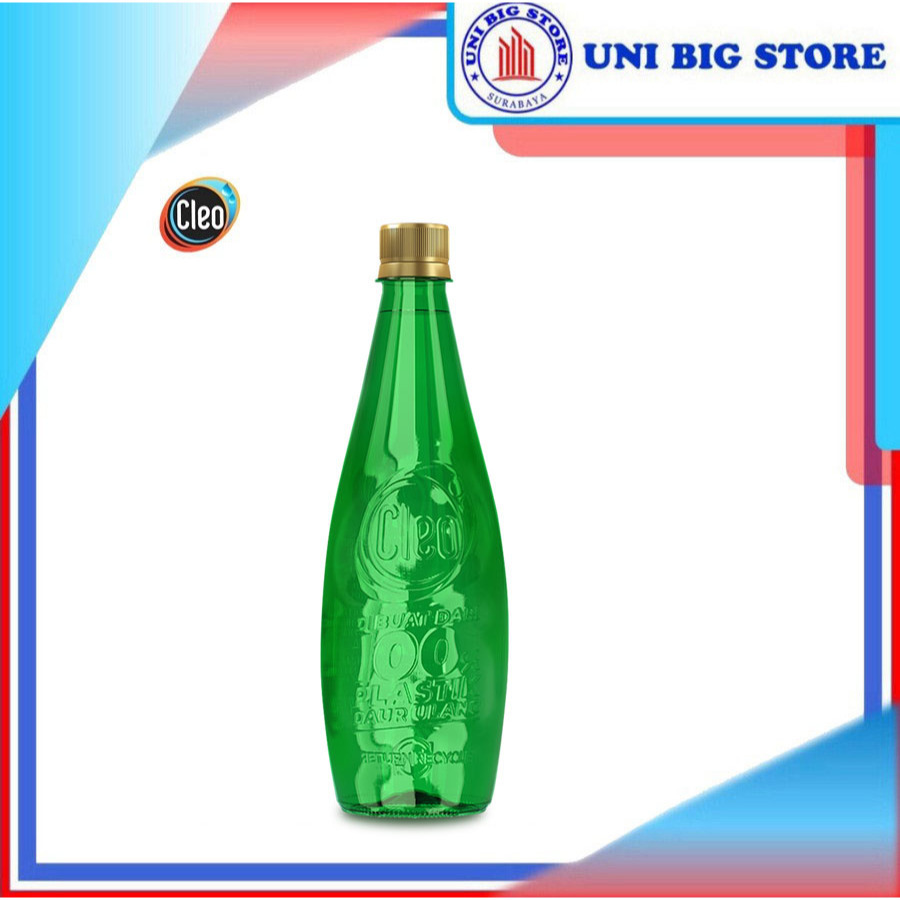 

Cleo Air Murni Eco Green 750ml 1 pcs ECER Air Minum Botol Hijau