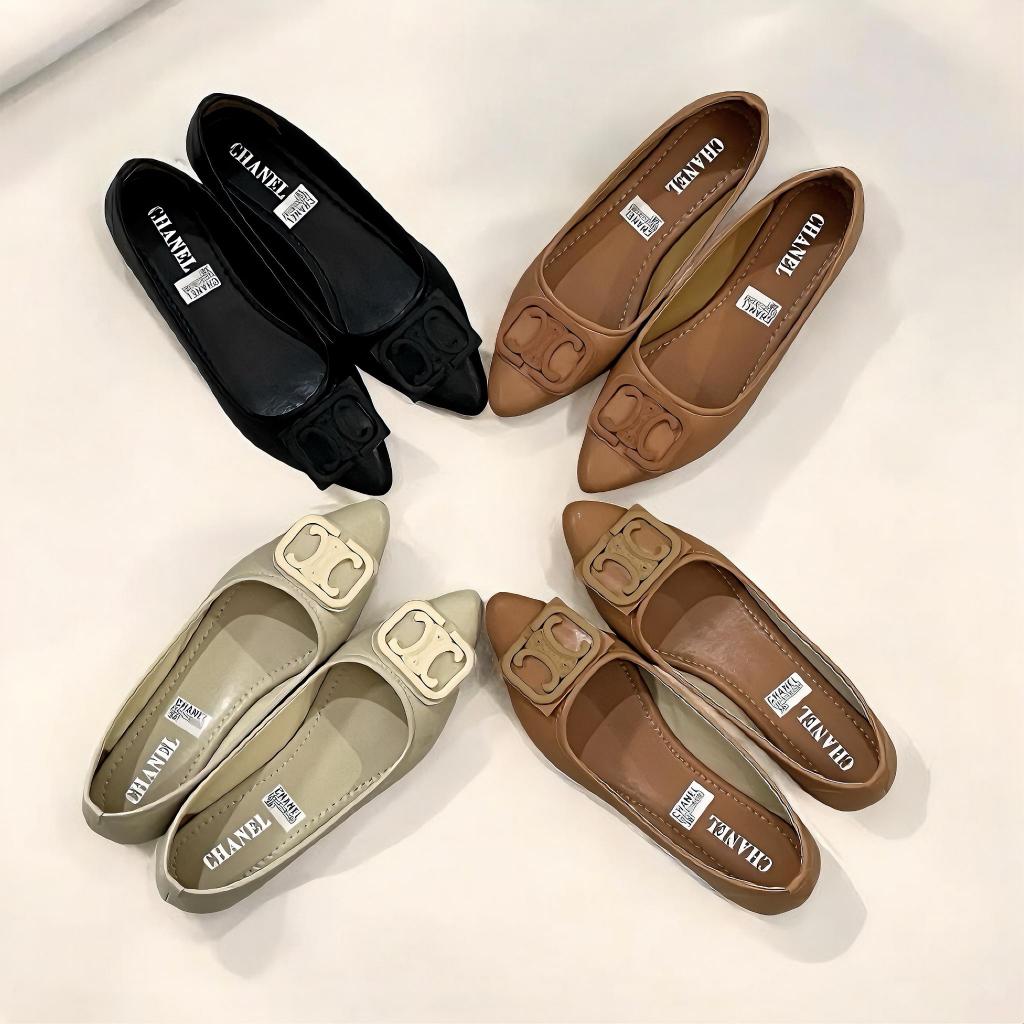 Sepatu Wanita Flat Shoes Korean Style