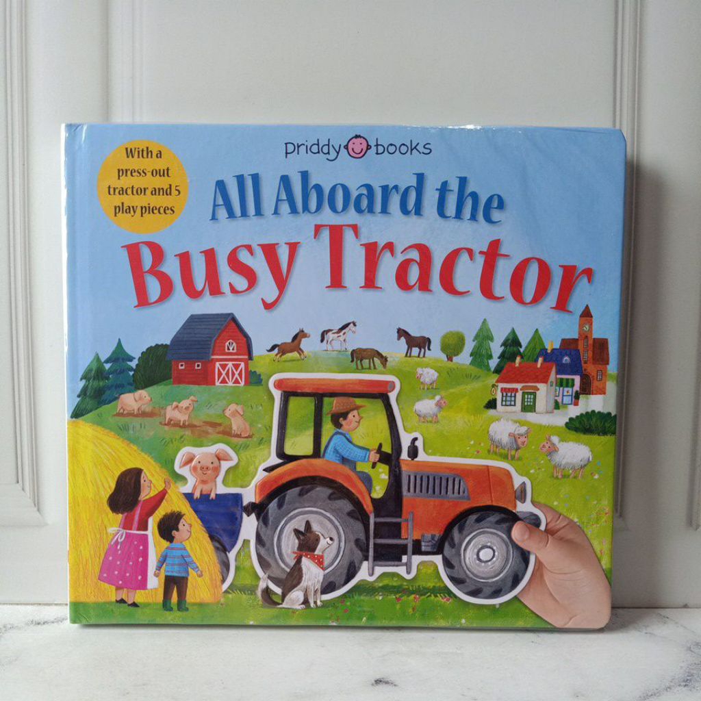 All aboard the Busy Tractor / baby book / children book / buku anak