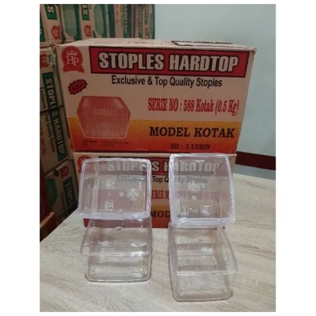 toples hardtop 0,5 kg /  toples  hardtop 588 / toples kue