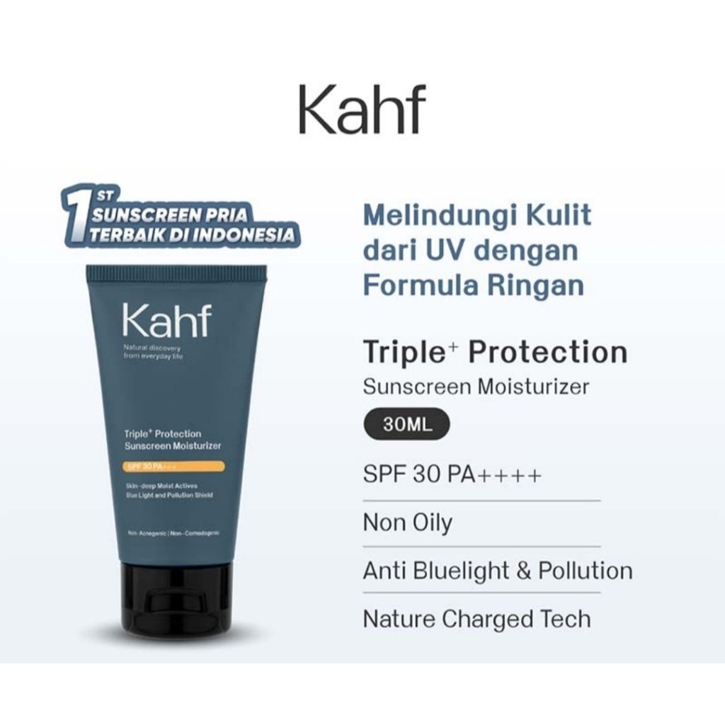 KAHF SUNSCREEN MOISTURIZER MAN | SUNSCREEN | KAHF
