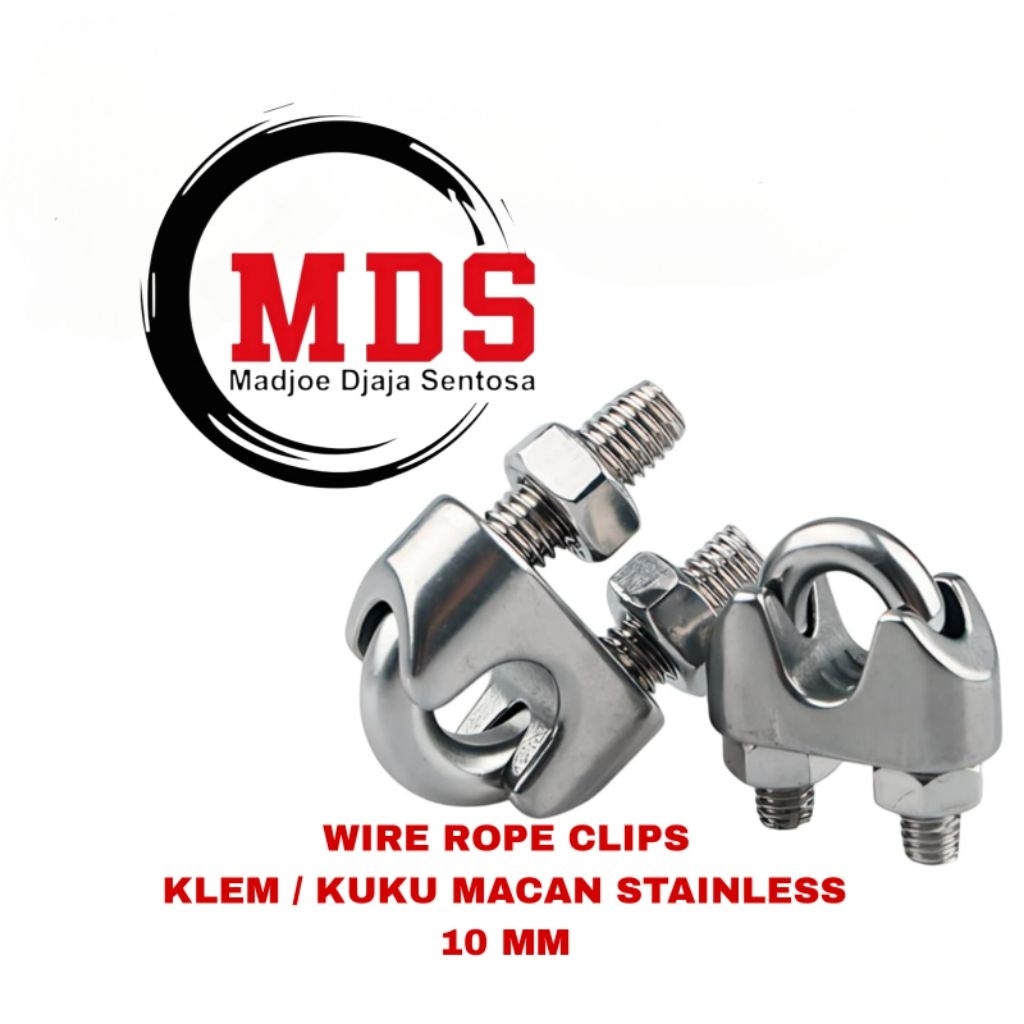 klem seling stainless 10mm / klem sling stainless 10mm / klem seling ss 10mm / klem sling ss 10mm / 