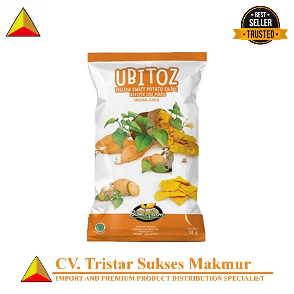 

BIONIC FARM UBITOZ KERUPUK UBI MADU 50gr