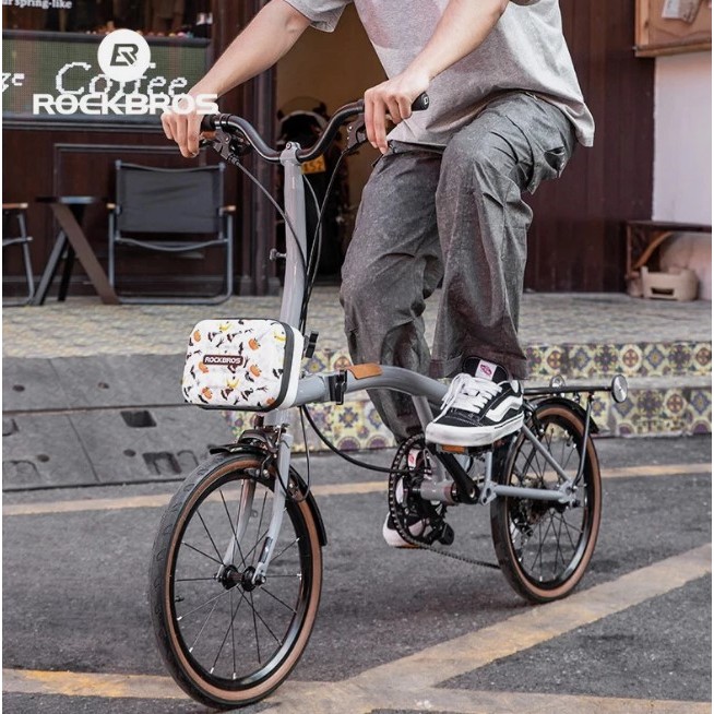 Tas Sepeda Lipat Rockbros 30110071 Folding Bike Handlebar Bag