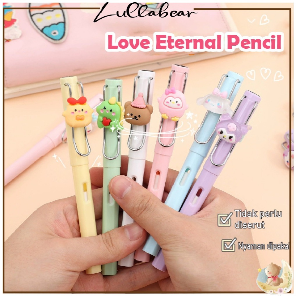 

PENSIL TANPA SERUT TANPA BATAS / PENSIL ENTERNAL TANPA ISI ABADI / PENSIL UNIK MAGIC