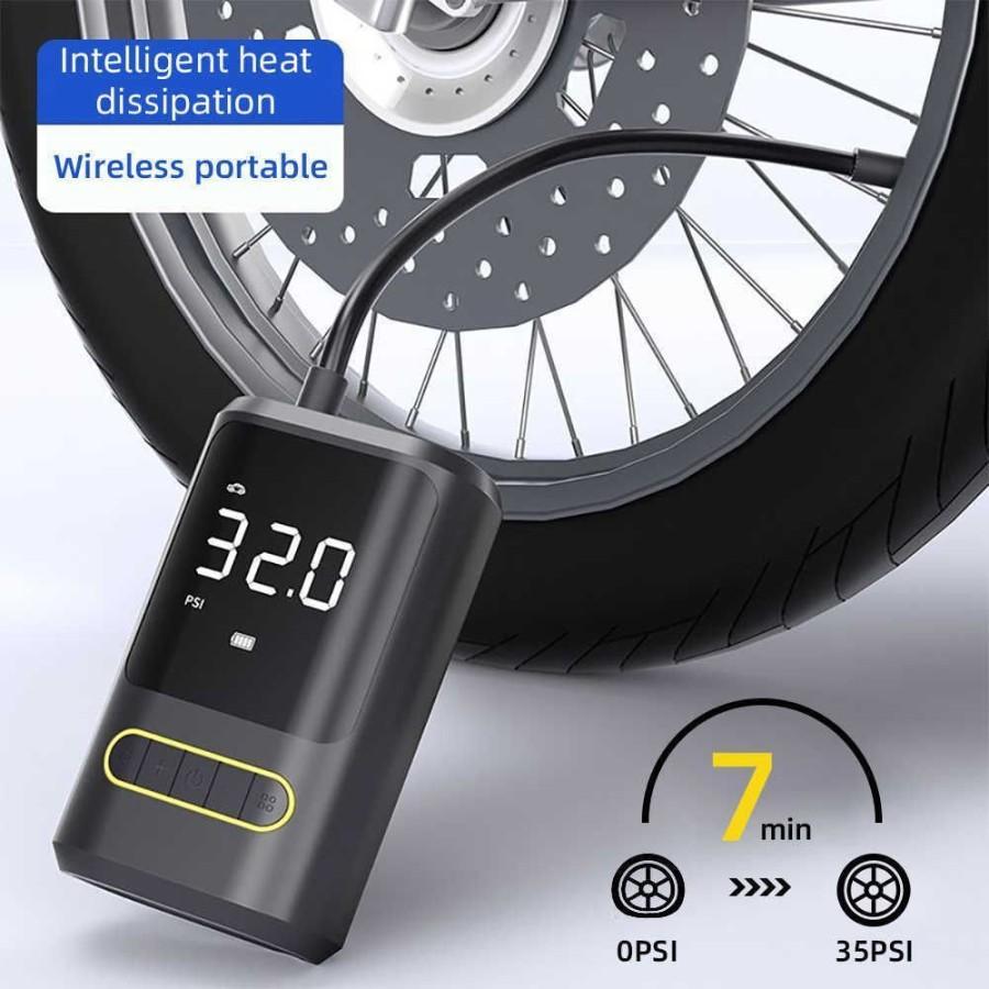 Pompa Ban Electric Air Pump Inflator Portable USB Lighter Pompa Ban Motor Pompa Sepeda Mobil Pompa A