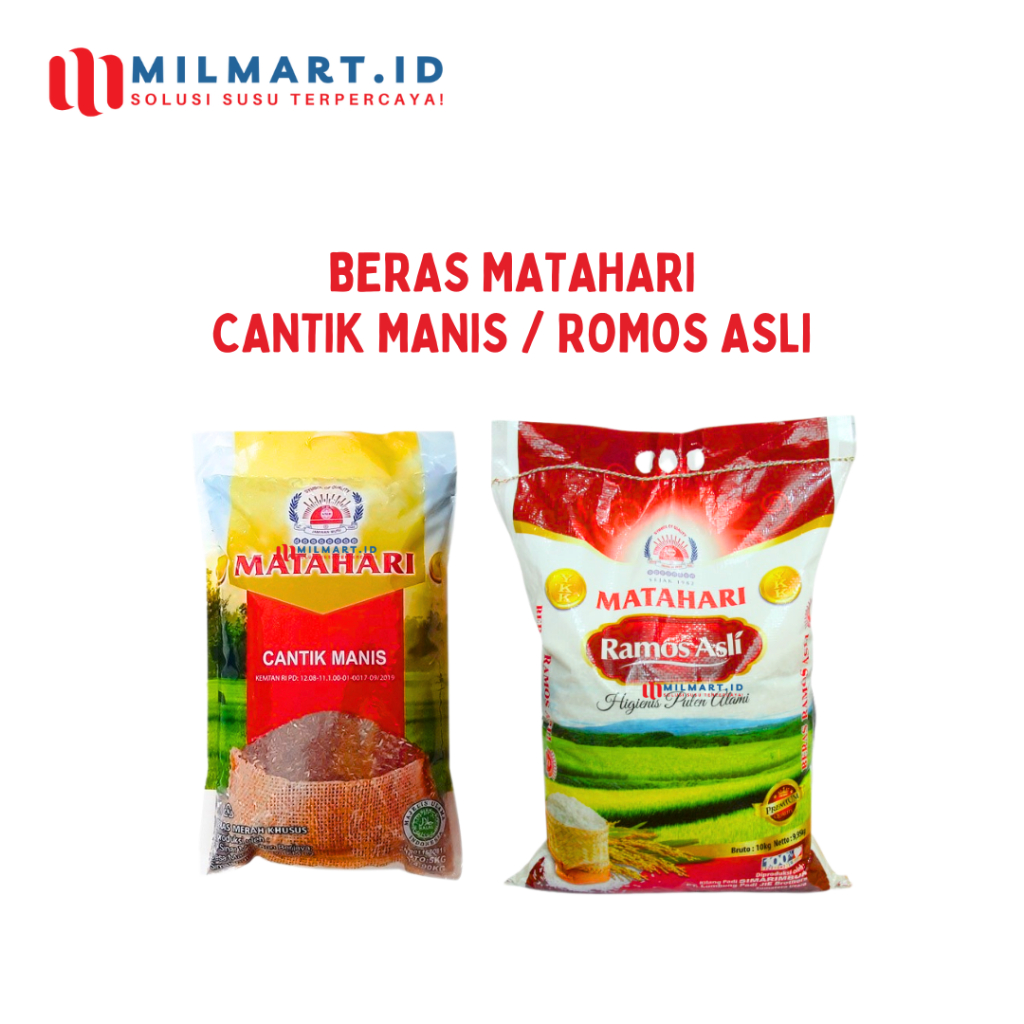 

[INSTANT/SAMEDAY] BERAS MERAH HARUM MATAHARI MERAH CANTIK HARUM NASI PULEN RAMOS ASLI
