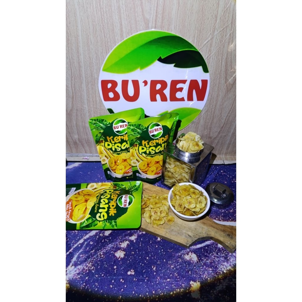 

KERIPIK PISANG MANIS GURIH ENAK RENYAH OLEH OLEH KERIPIK