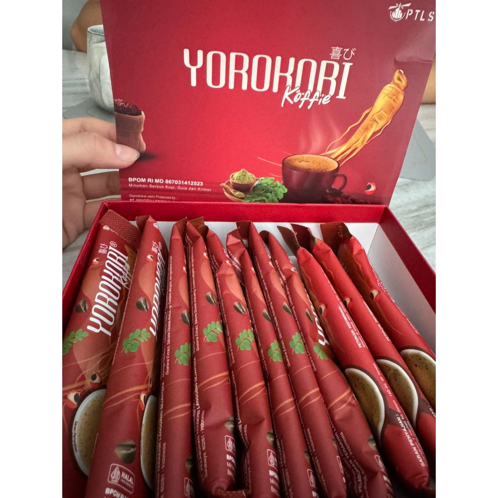 

YOROKOBI COFFE ORIGINAL kopi herbal tingkatkan Stamina pria on terus