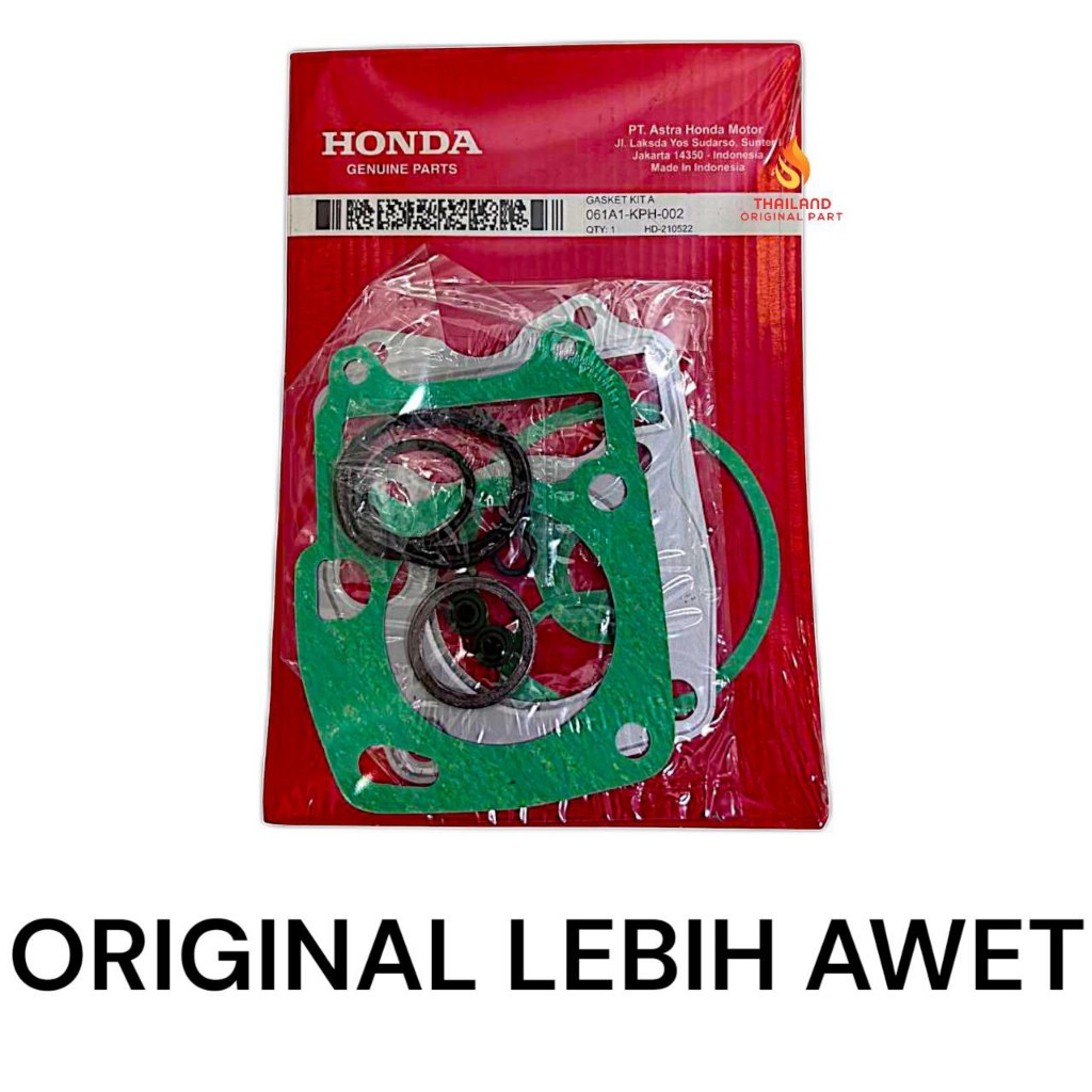 Top Set Original Karisma / Supra X 125 Batman / Supra X 125 OLD / Kirana 125 Gasket KIT KPH KD655