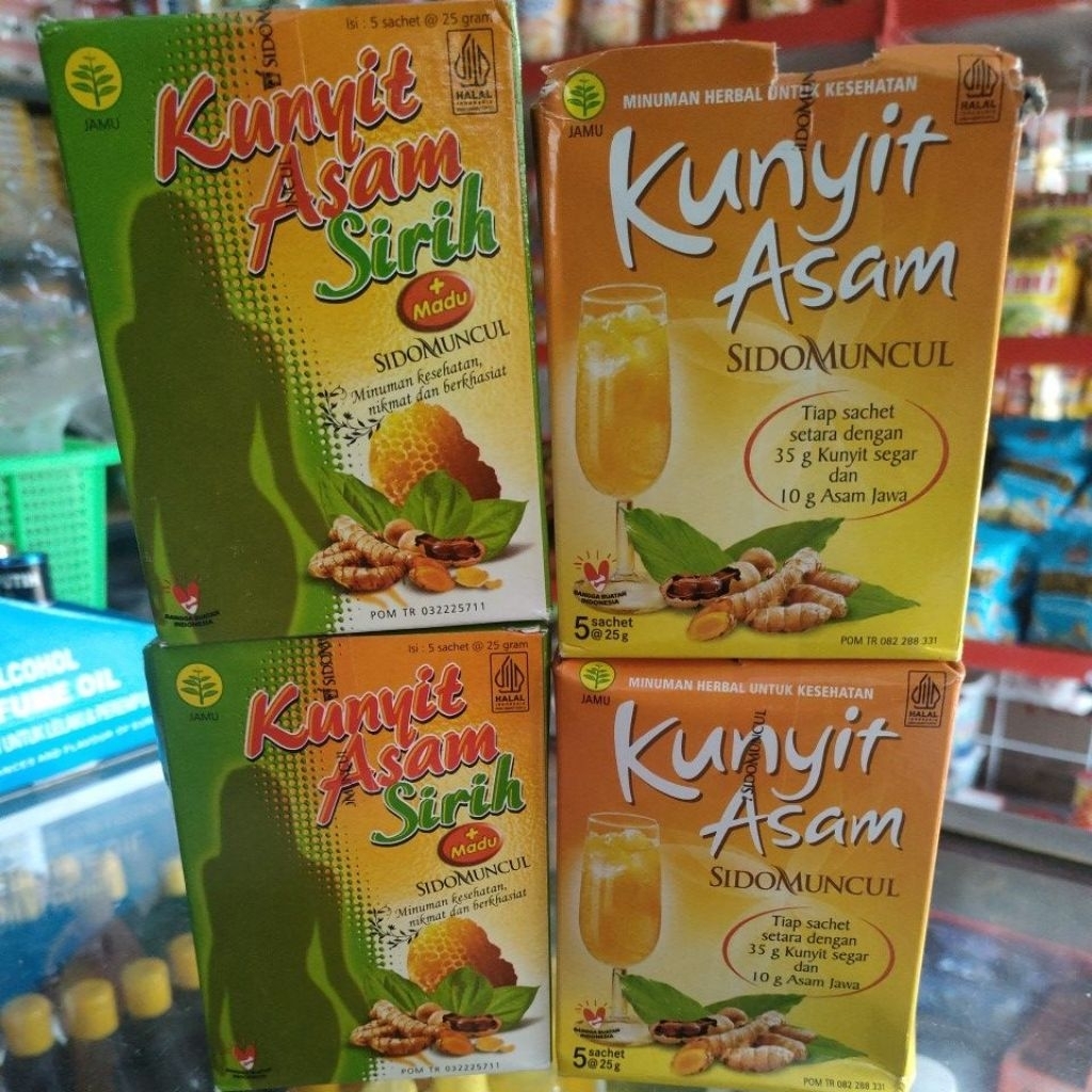 

Kunyit asam sirih sidomuncol