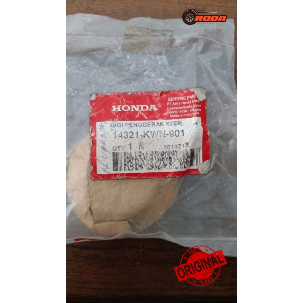 Gigi Penggerak Klep 14321-KWN-901