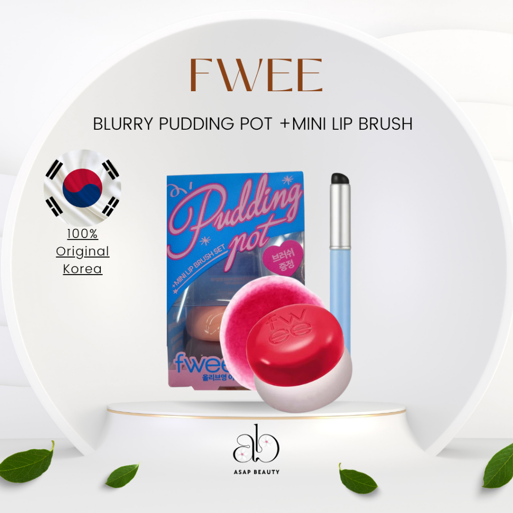 [READY] Fwee Lip & Cheek Blurry Pudding Pot 60gr/ fwee lip pudding pot/ fwee blurry lip