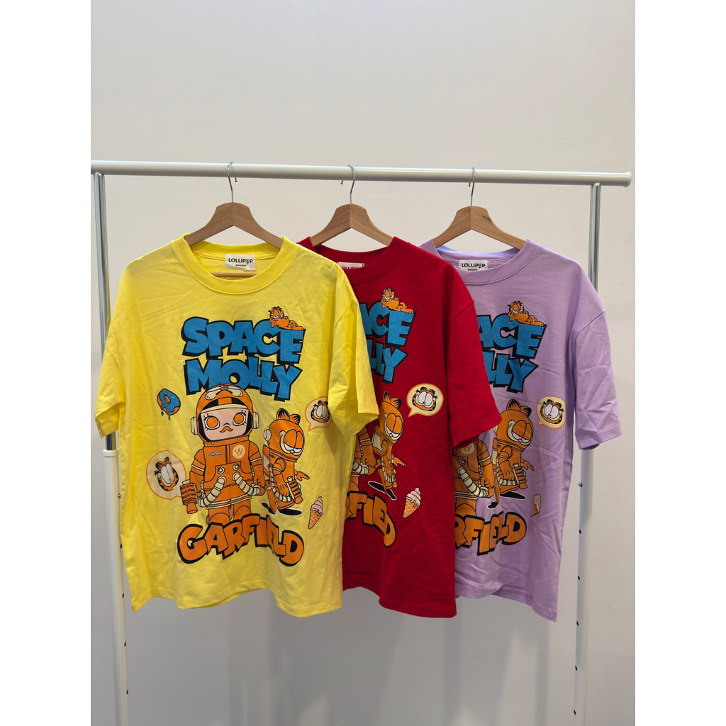 READYSTOCK ATASAN GARFIELD SPACE MOLLY  LOLLIPOP OVERSIZE BANGKOK BKK