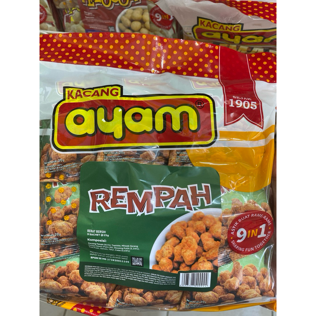 

Kacang Ayam 9 in 1
