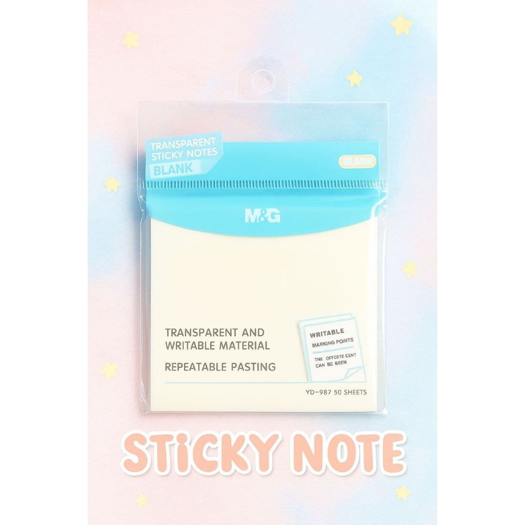 

TRANSPARENT STICKY NOTES