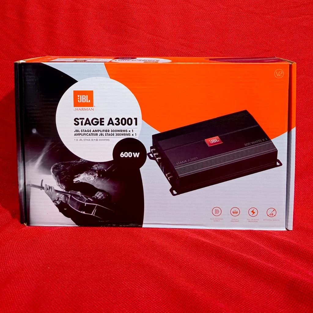 Monoblock JBL Stage A3001 - Monoblock Car Amplifier JBL Original