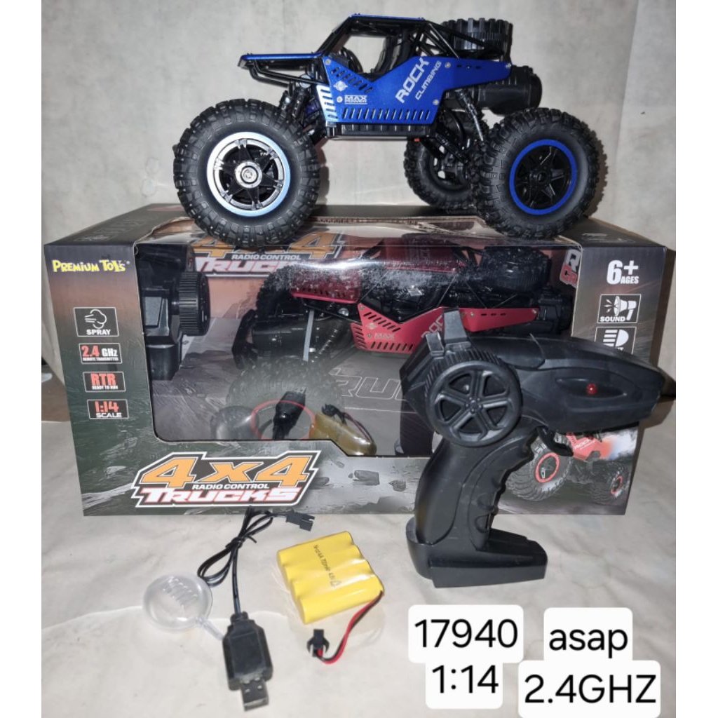 MAINAN ANAK RC  mobil remote control jeep truck spray/ r/c jeep rover besar/ jeep sprayingcar/remote