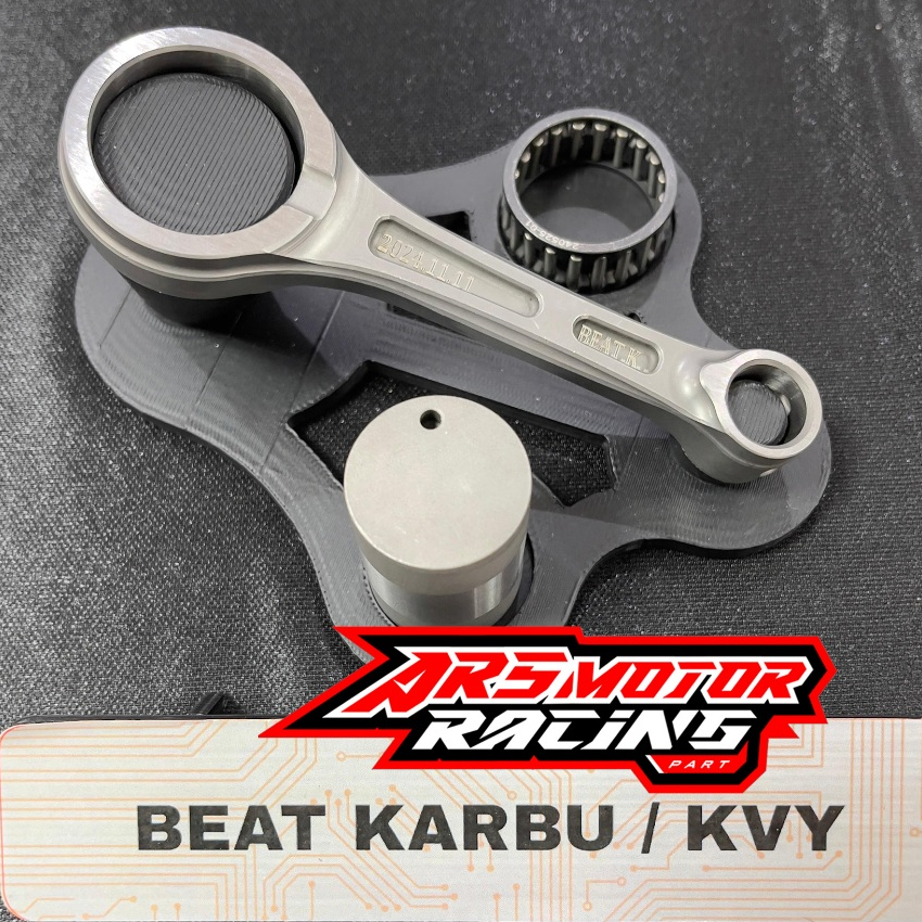 STANG PISTON SEHER FORGED BRT BEAT KARBU - FREE BEARING KRUK AS BRT