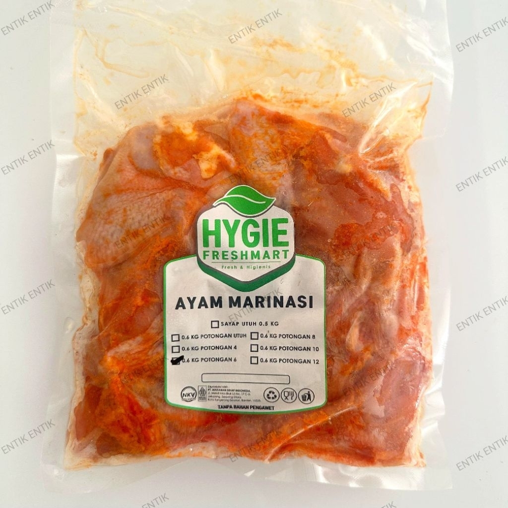 

Ayam Potong Marinasi isi 6 potong