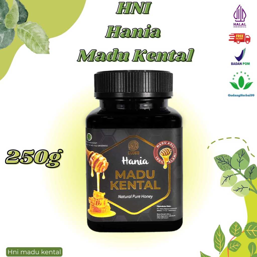 

HNI Hania Madu Kental 250 gr - Madu Murni