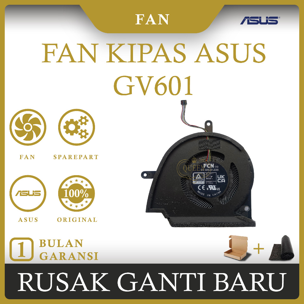 FAN KIPAS LAPTOP ASUS ROG Flow X16 GV601 GV601RE (CPU)