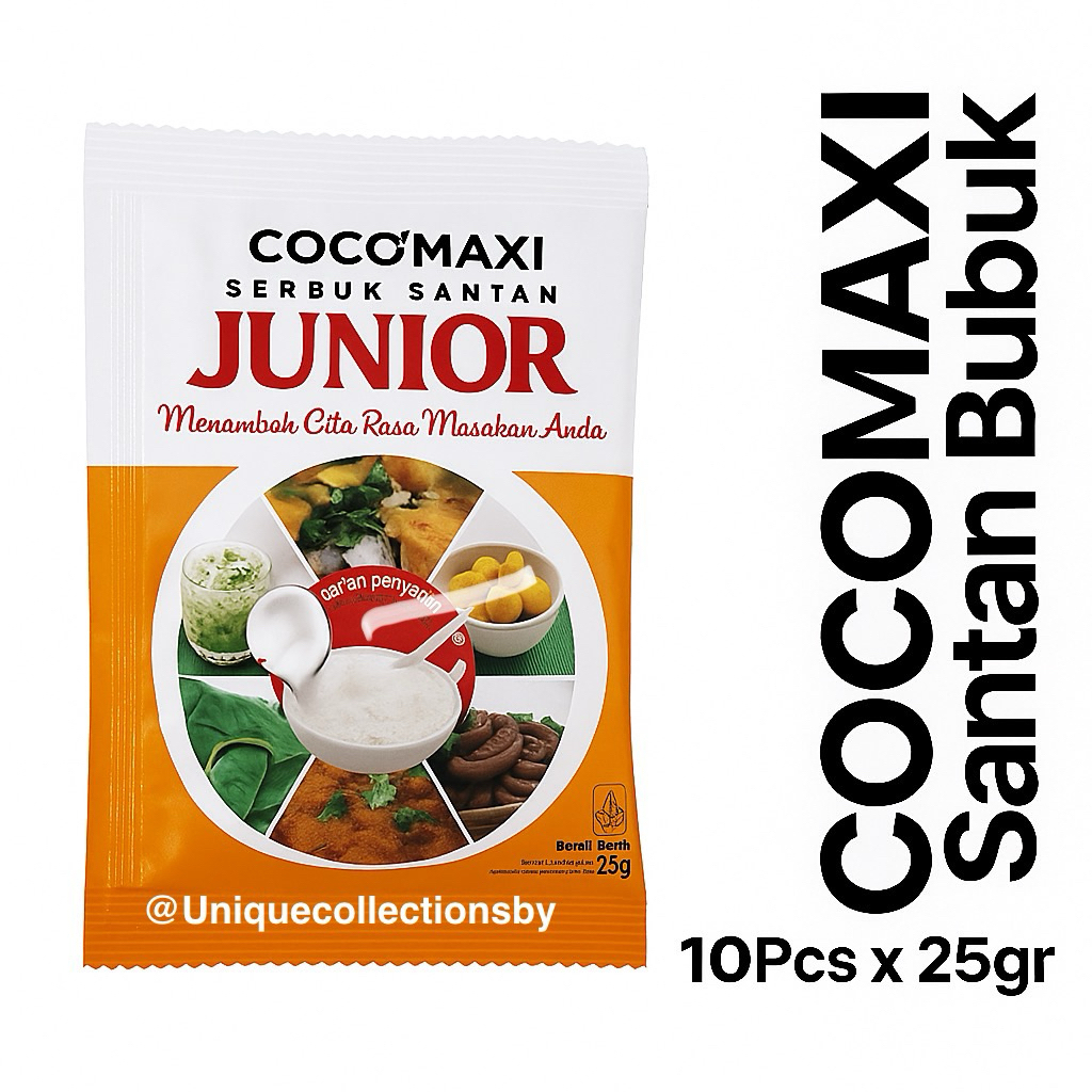

COCOMAXI Santan Kelapa Bubuk Gurih Alami 25 gr Surabaya