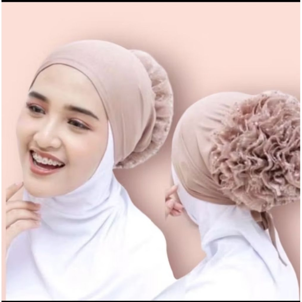 CIPUT TURKI CEPOL DALAMAN HIJAB KONDE