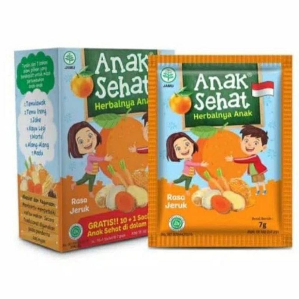 

anak sehat jamu sidomuncul isi 11 sachet