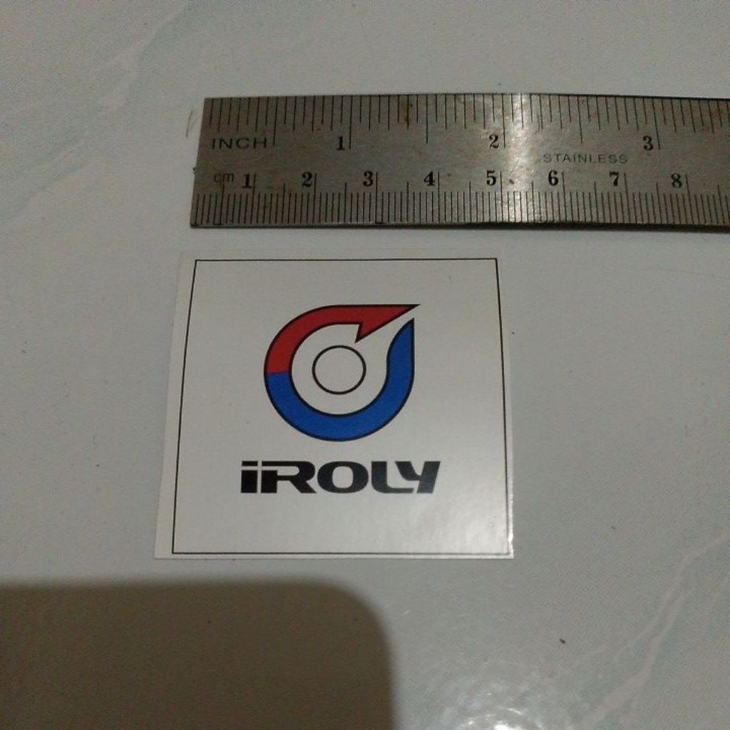 

sticker iroly 5x5 cm