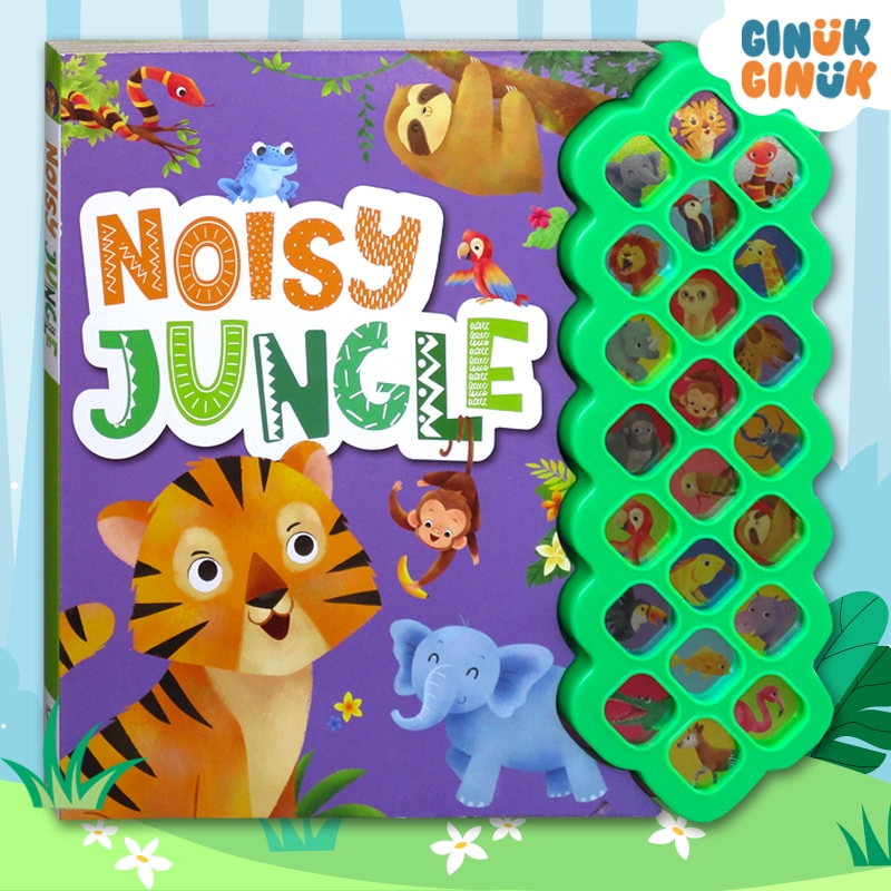 Noisy Jungle Sounds Board Book With 22 Animal Sounds