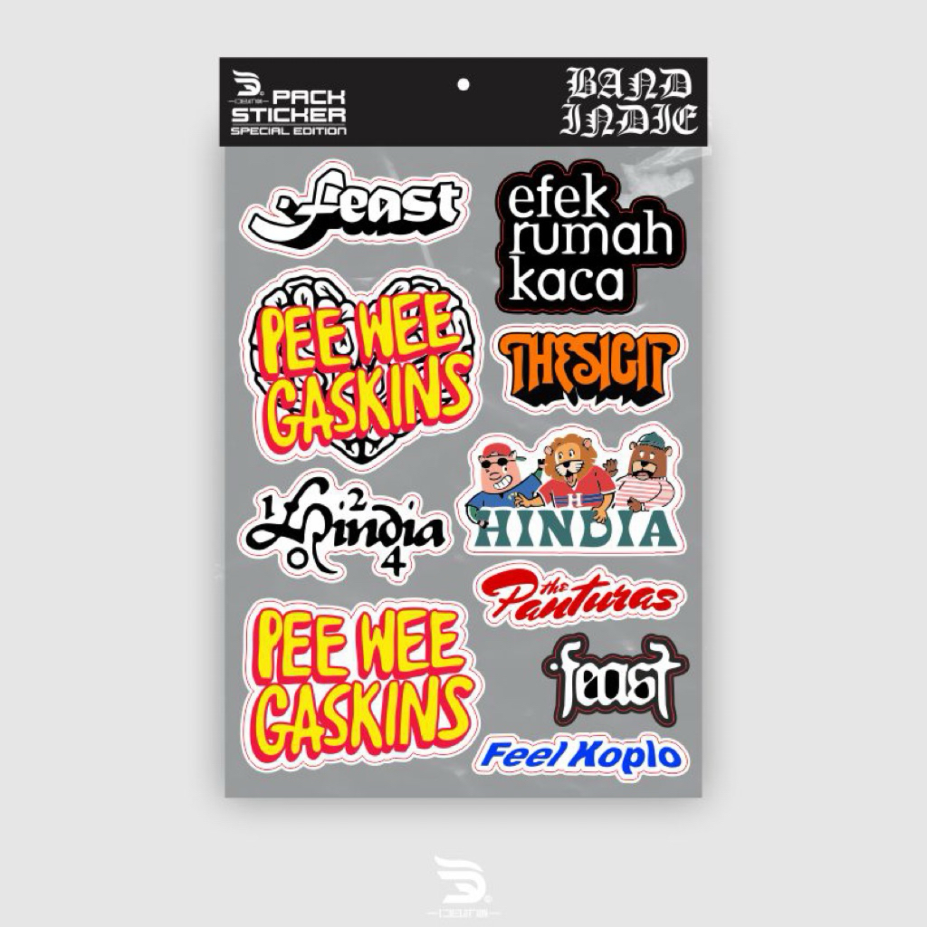 

Stiker Pack Band Indie Stiker Feast Hindia Efek Rumah Kaca Feel Koplo The Sigit Pee Wee Gaskin The Panturas
