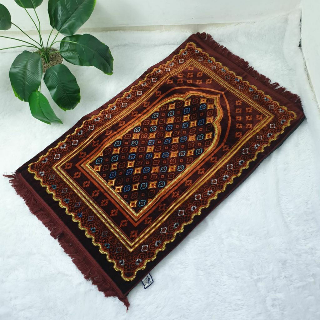 Sajadah busa tebal | sajadah baldu tebal ALIF | SAJADAH TEBAL EMPUK|sajadah empuk|sajada berbusa| sa