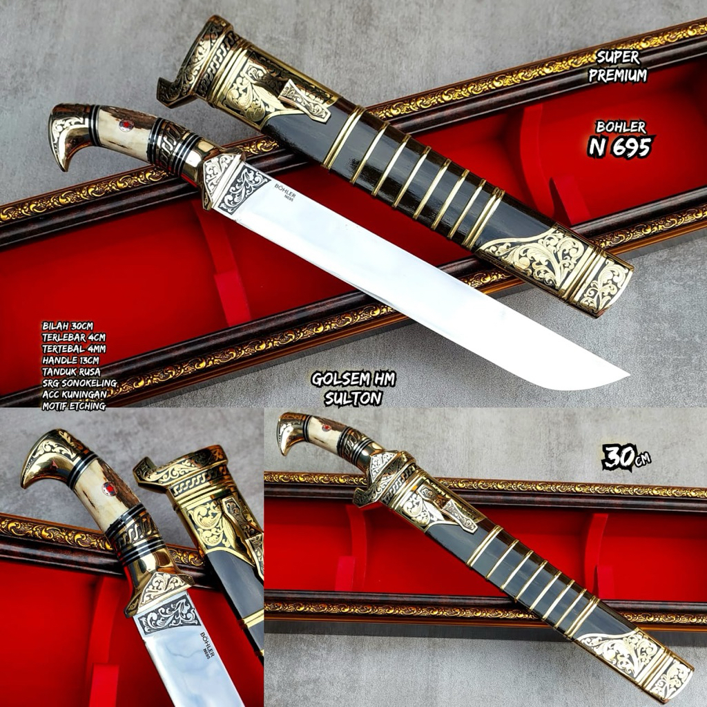 Pisau Dapur Bohler N695 Original