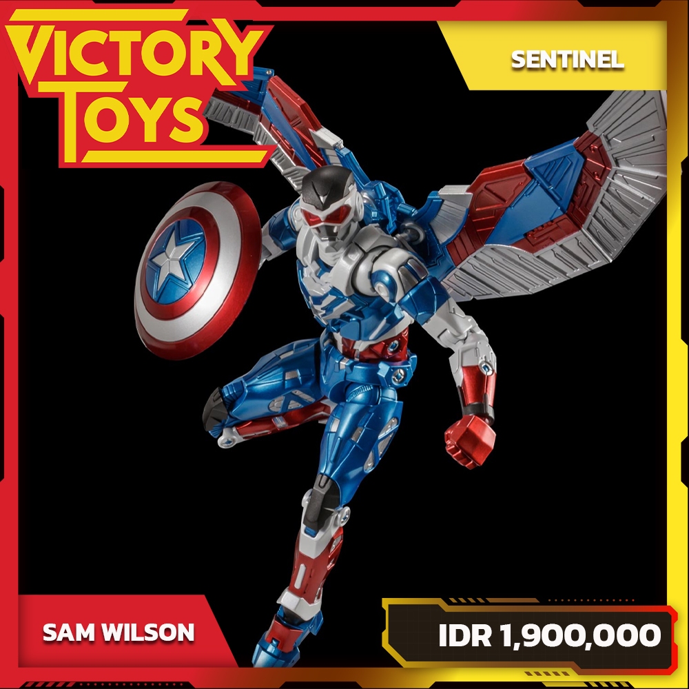 CAPTAIN AMERICA (Sam Wilson) FIGHTING ARMOR By Sentinel