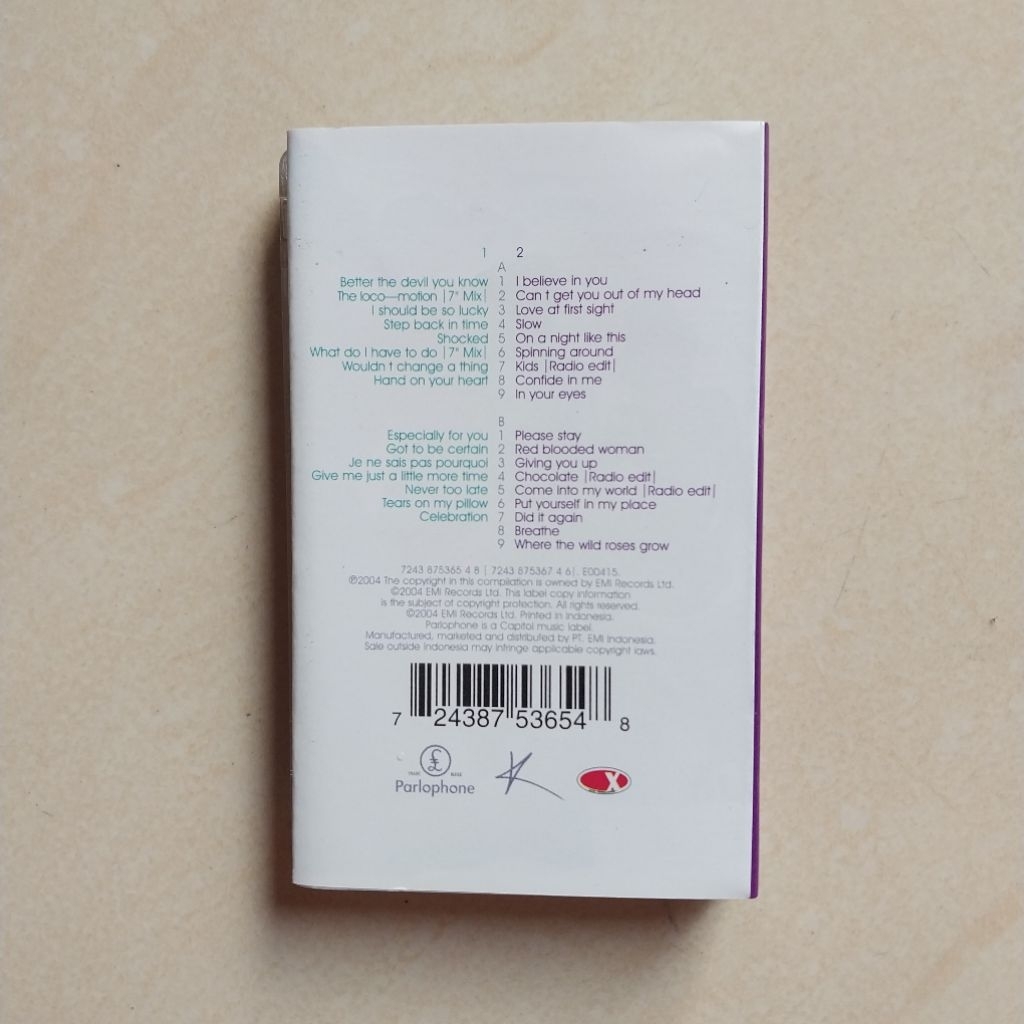 KASET KYLIE MINOGUE ULTIMATE KYLIE 2