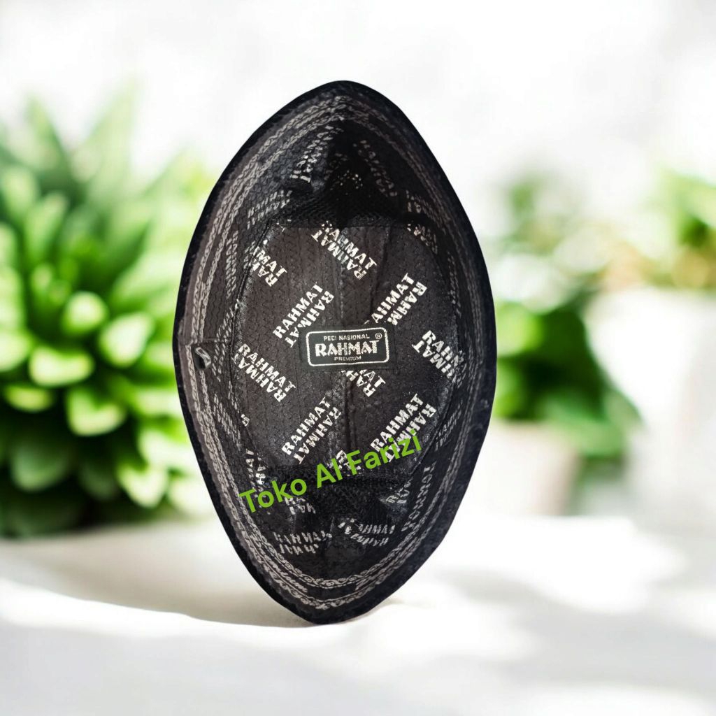 Peci Songkok Hitam Rahmat Special Tinggi 9